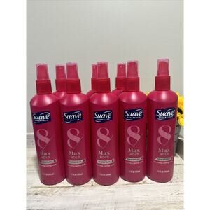 NEW X8 Suave Max Hold HAIR SPRAY 11 oz Long Lasting Hold 8 Non Aerosol